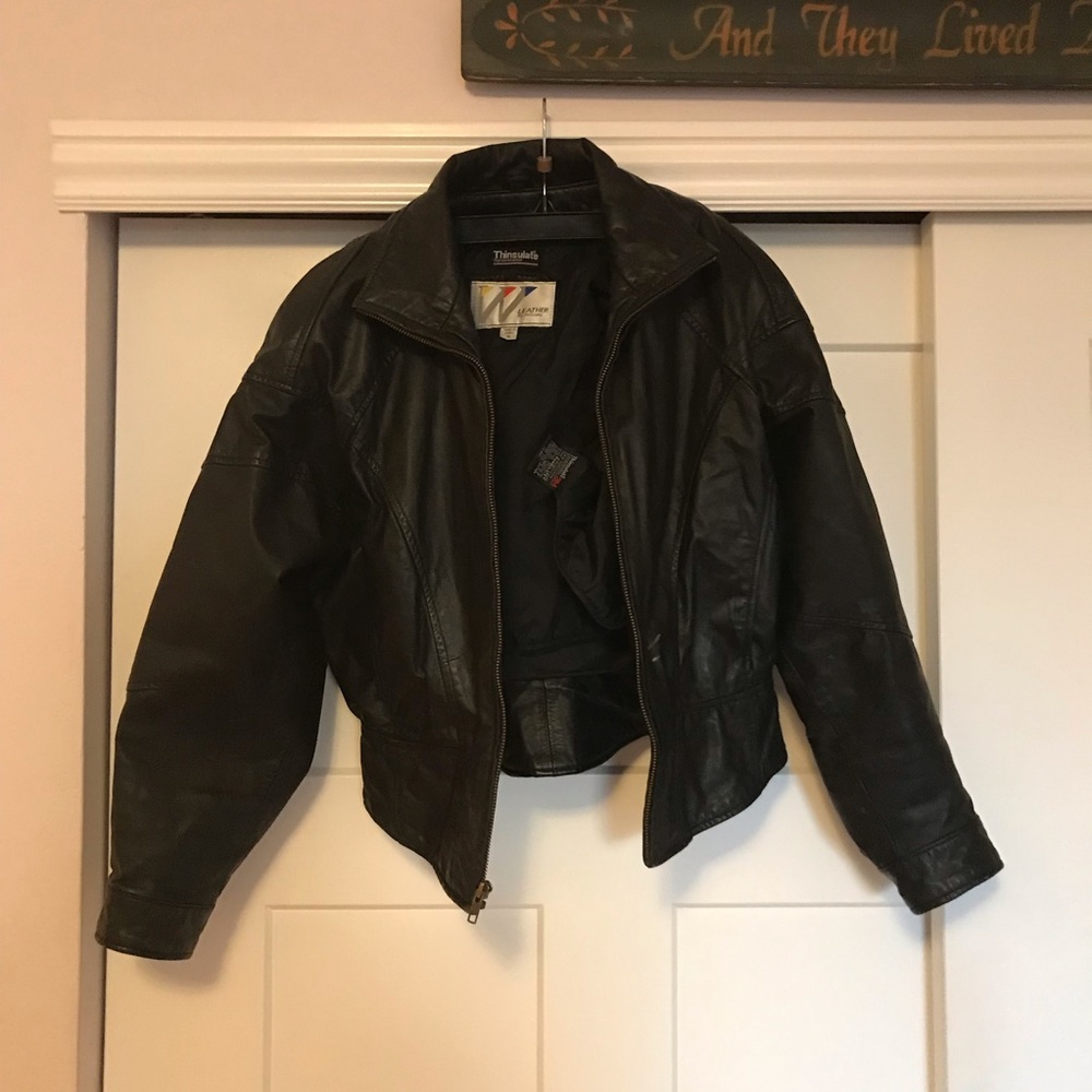 Genuine leather jacket